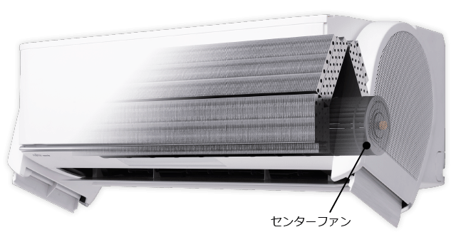 エアコン取り付け屋さん：「【富士通ゼネラル】 エアコン nocria(ノクリア) Xシリーズ」清潔機能の画像1(イメージ)