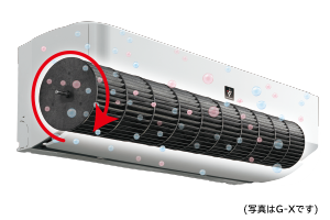 エアコン取り付け屋さん：「【シャープ(SHARP)】 エアコン G-Dシリーズ」プラズマクラスターパトロールの画像(イメージ)